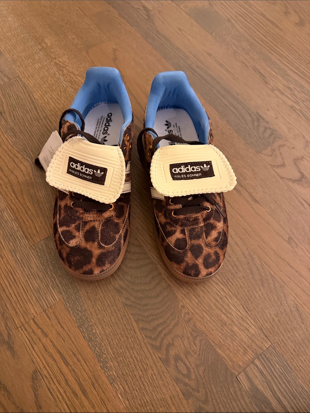 Adidas x Wales Bonner Samba Pony Hair Leopard Print Sneakers – NWT